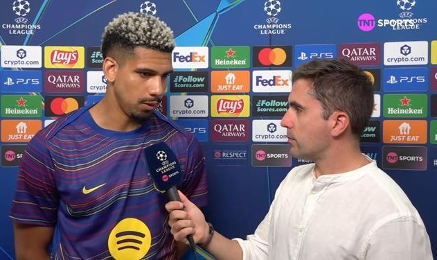 开云体育-阿劳霍：库巴西的犯规对中卫来说确实难处理，次回合我们会想他